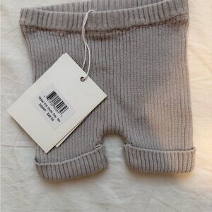 Lil legs knit grey shorts